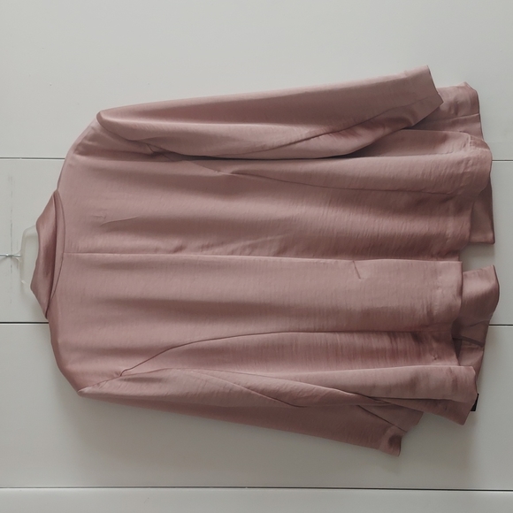 INC International Concepts Dusk Open Blazer in Mauve Rose Size 3X NWT - Picture 7 of 16
